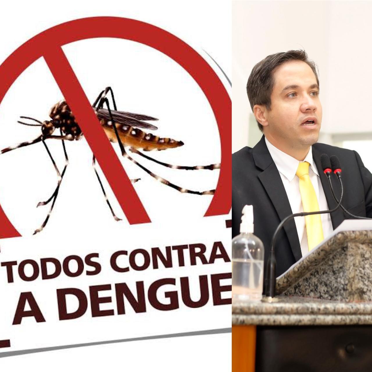 Vereador Dr. Salvador cobra urgência nas ações de combate à dengue e divulgação dos dados sobre a doença, em Juazeiro