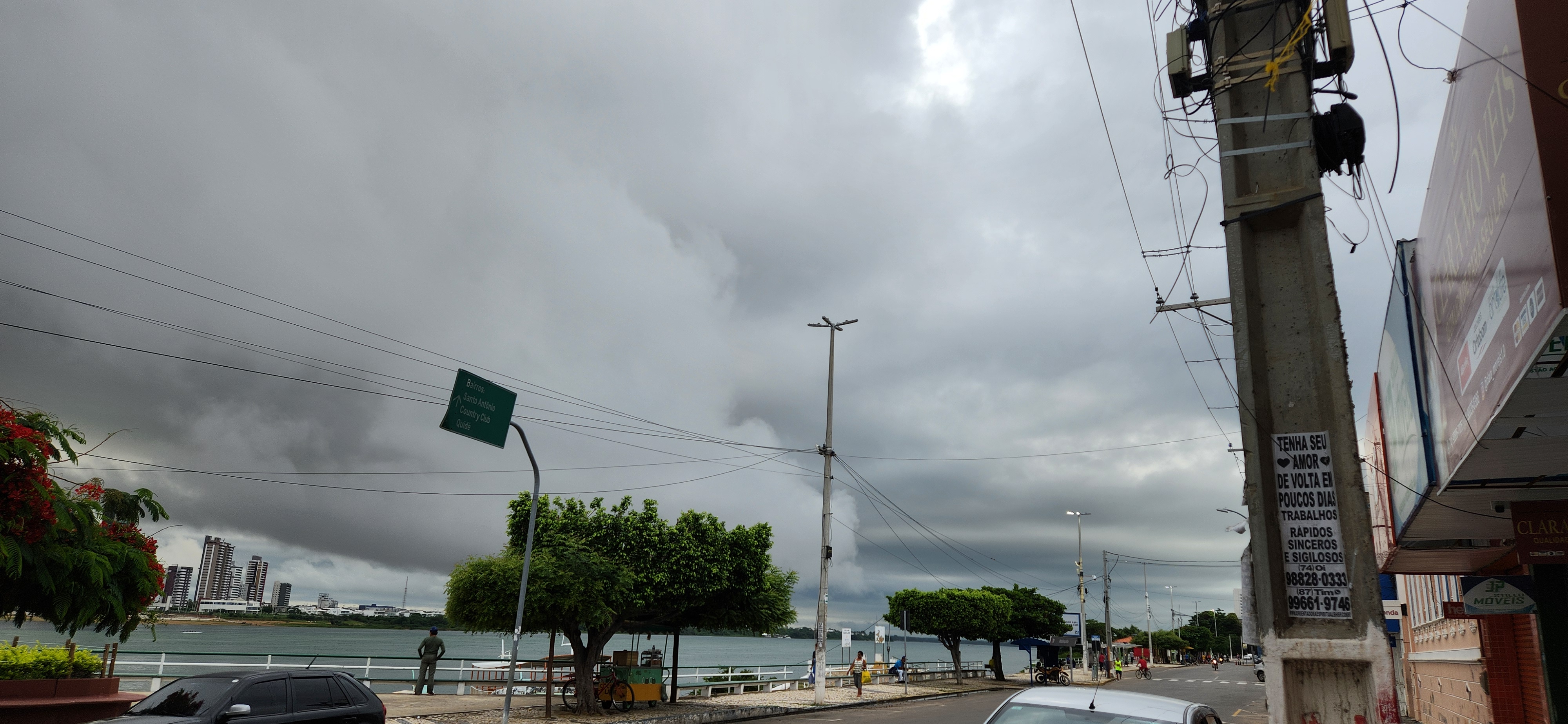 Previsão do tempo: quarta-feira (21) com chuva na Bahia, inclusive, em Juazeiro