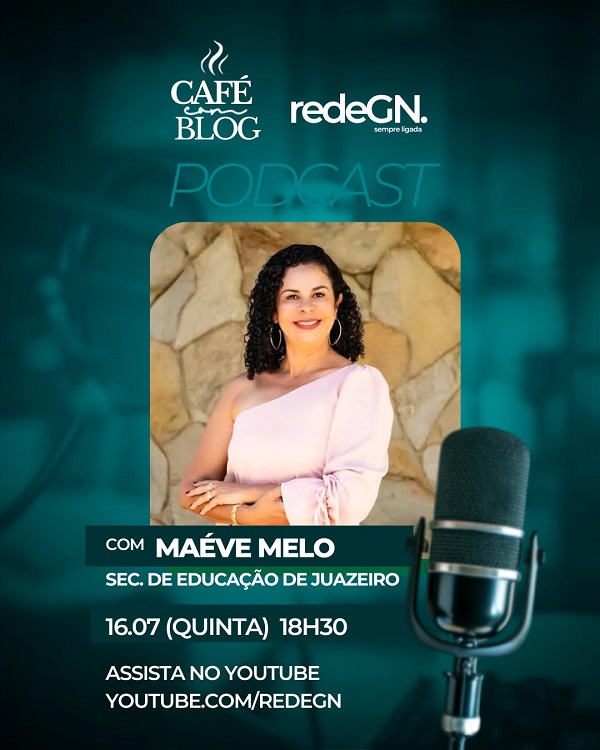 Hoje tem Café Com Blog com Maeve Melo, na redeGN. Veja como assistir