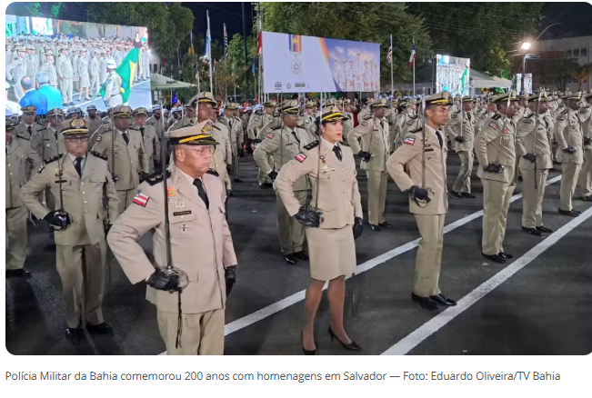 Governador da Bahia sanciona lei que altera regras de promoção para policiais e bombeiros militares