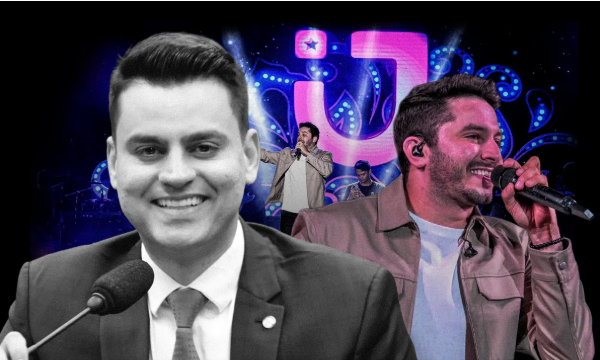 Deputado manda emenda a shows de cantor do qual ele é empresário