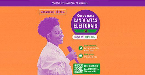 Capacitação para candidatas das Eleições 2026 está com inscrições abertas