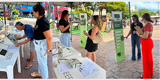 Treinamento do Eleitor: TRE-BA realiza campanha sobre utilização da urna eletrônica para Eleições 2026