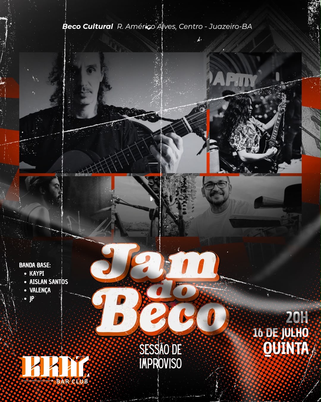 Jam do Beco chega à terceira edição e fortalece a música independente no Vale do São Francisco