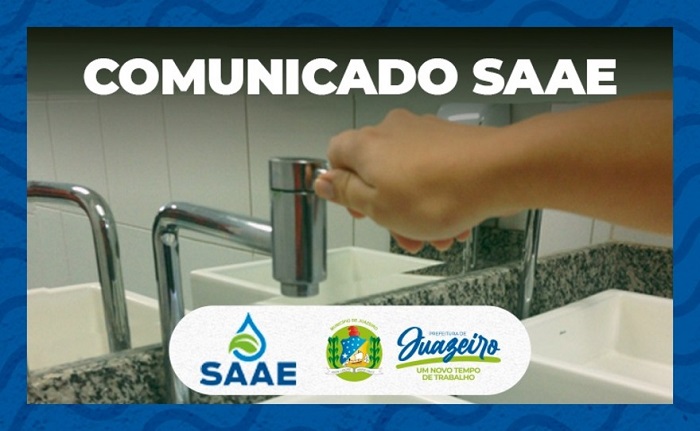 SAAE de Juazeiro informa manutenção emergencial em equipamento de captação de água