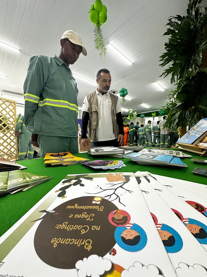 Exposição do Cemafauna Caatinga aproxima público da biodiversidade da Caatinga em Santaluz na Bahia 