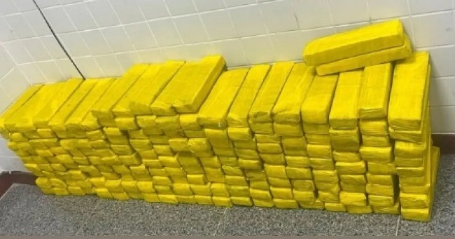 Polícia apreende quase 200 tabletes de maconha escondidos em freezer em Feira de Santana