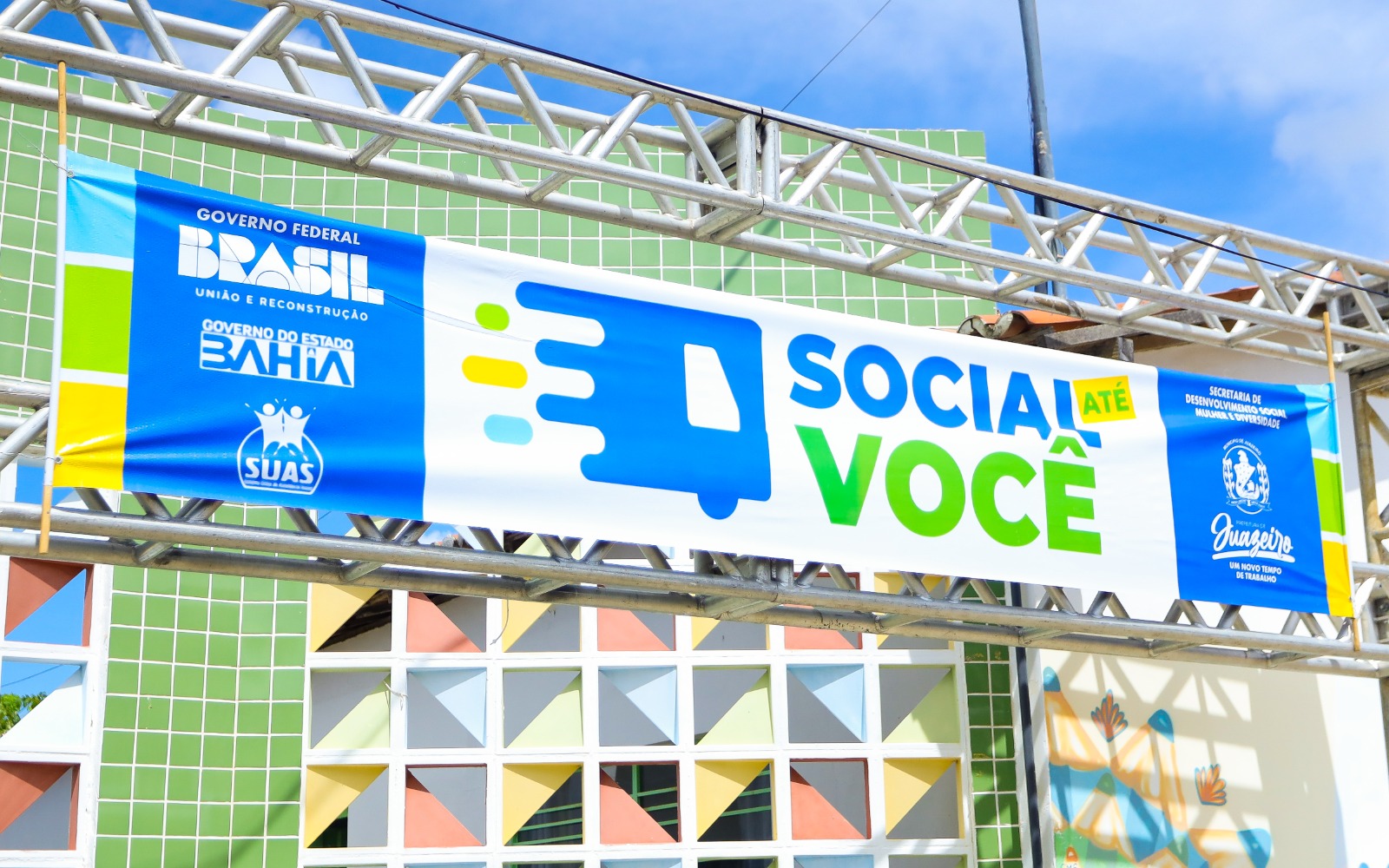 Programa Social Até Você, da Prefeitura de Juazeiro, movimenta a comunidade de Abóbora