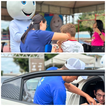 Drive-thru de Vacinação contra a Influenza imuniza cerca de 600 pessoas em Juazeiro