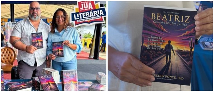 Juá Literária: Investigador norte-americano lança livro sobre o Caso Beatriz e leva história da menina assassinada em Petrolina para o mundo