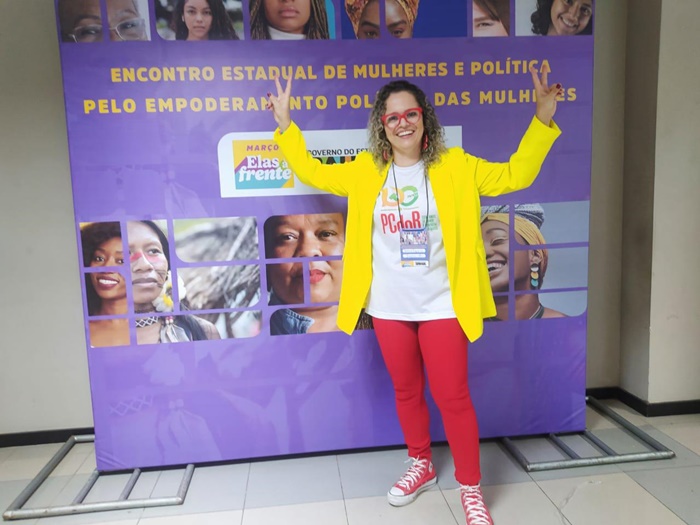Pré-candidata a vereadora de Juazeiro, Lorena Pesqueira participa de encontro estadual e destaca a importância da participação da mulher na política