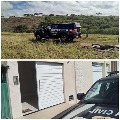 Polícia Civil apreende facões durante investigação de ameaça contra mulher em Coronel João Sá
