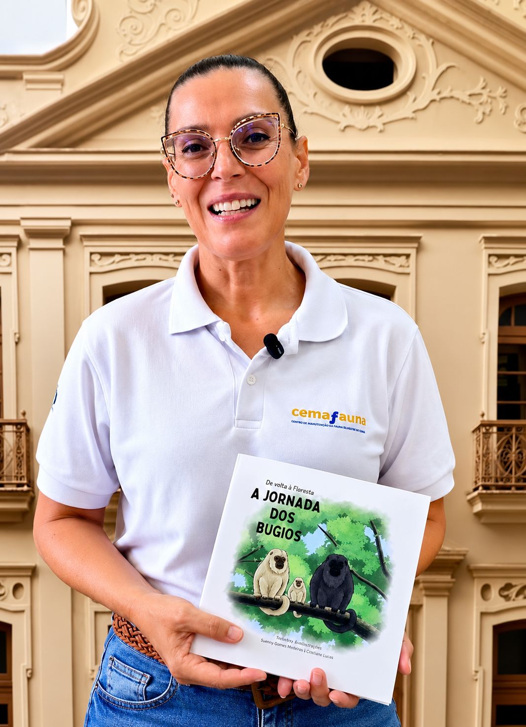 Ciência, conservação e esperança ganham vida em livro inspirado na jornada real de bugios resgatados pelo Cemafauna