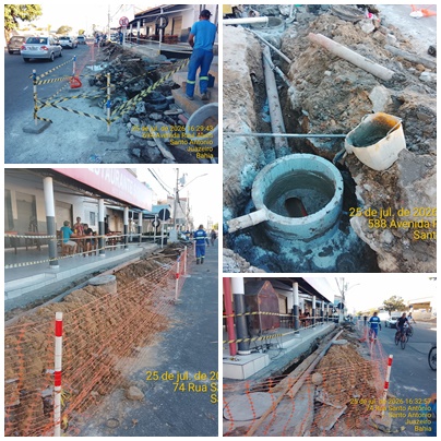 SAAE realiza obra para melhorar sistema de esgotamento sanitário na Avenida Raul Alves