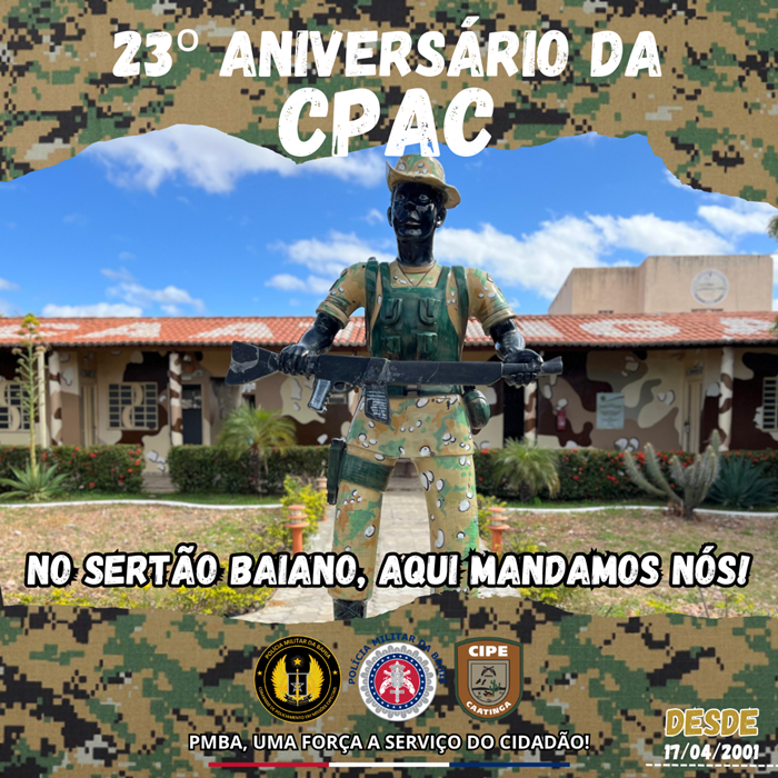 Cipe Caatinga realiza solenidade para comemorar os 23 anos de criação