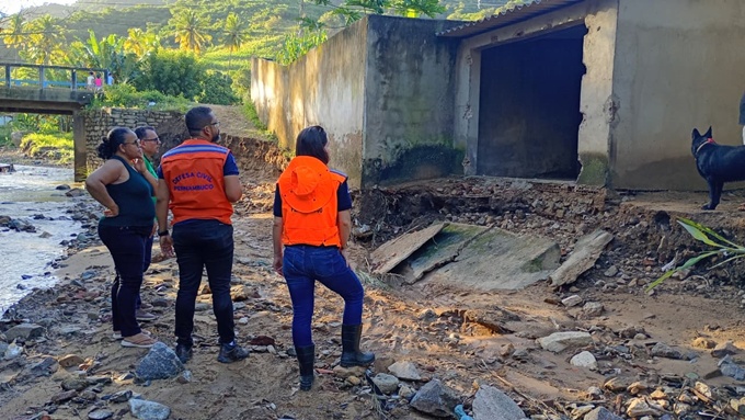 Pernambuco: municípios da Zona da Mata Norte são atingidos por fortes chuvas registradas neste final de semana (27 e 28 de junho)