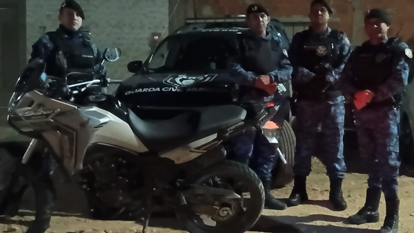  Guarda Civil Municipal de Juazeiro recupera motocicleta com restrição de furto