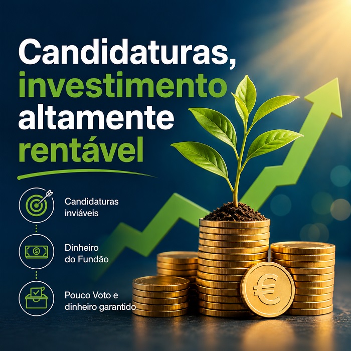 Artigo: Candidaturas, investimento altamente rentável – Por João Chaves