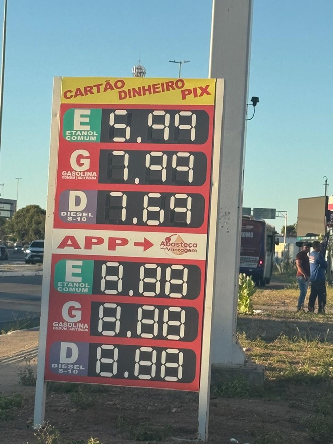 Motoristas de Petrolina questionam o "alto valor de litro de gasolina": É um absurdo