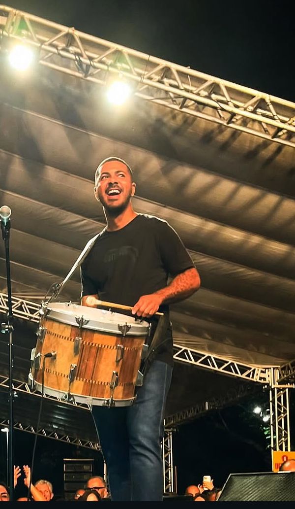 Mestre PH Lucas, Durval Vieira e Juninho, o ritmo da zabumba de Elba Ramalho, Targino Gondim e Flávio Leandro