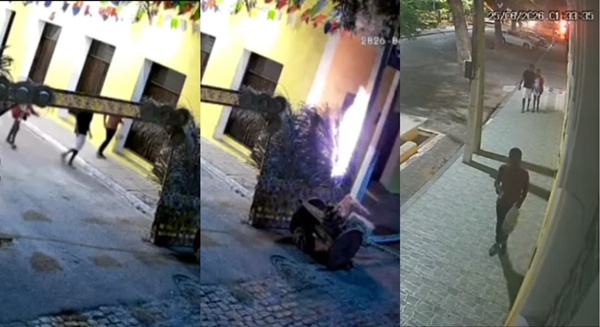 Decoração de São João de Floresta é incendiada durante a madrugada; prefeitura identifica envolvidos