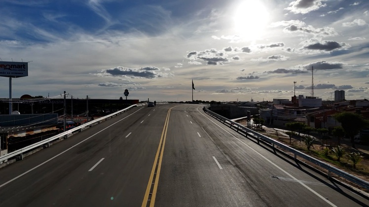 Último viaduto da Travessia Urbana deve ser entregue em setembro
