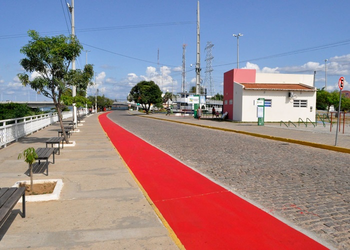 Prefeitura de Juazeiro revitaliza ciclovia da Orla II