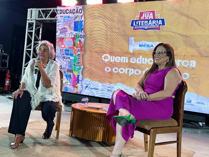 Festival Juá Literária celebra o legado de Paulo Freire com palestra de Fátima Freire