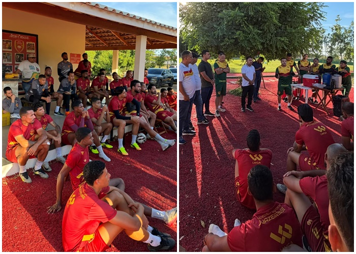 Juazeirense se reapresenta após folga e retoma trabalhos para jogo contra o CSE-AL