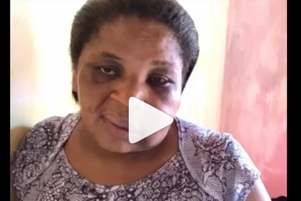 Mulher agredida por um policial militar grava vídeo: "graças a Deus estou bem"