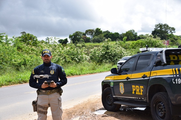 Polícia Rodoviária Federal na Bahia reforça à Operação São João 2026 com uso de drones