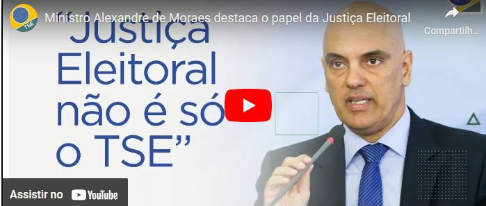 "Justiça Eleitoral pode, sem modéstia, se vangloriar de ter lutado e concretizado a democracia no Brasil”, diz ministro do TSE