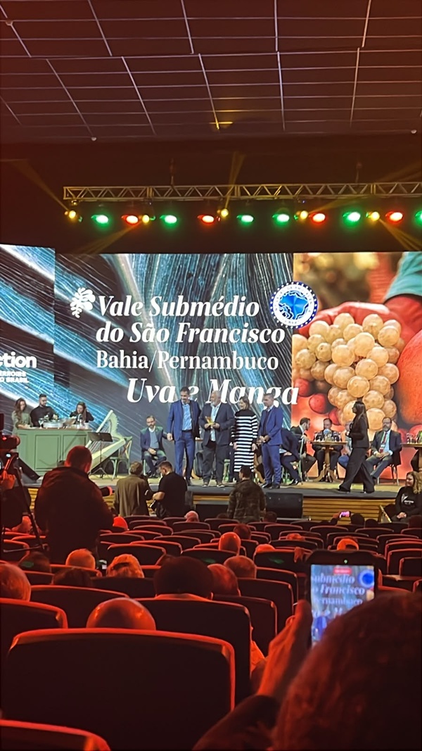 Frutas de Juazeiro voltam a brilhar durante evento nacional em Gramado, Rio Grande do Sul