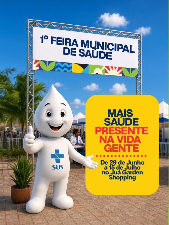 Prefeitura de Juazeiro promove 1ª Feira Municipal de Saúde com consultas, exames e procedimentos especializados